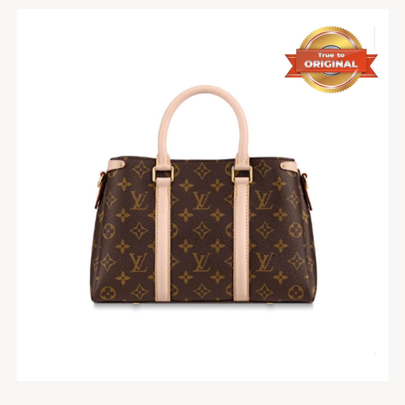 [True-to-ORIGINAL] Louis Vuitton Open BB Bag Brown For Women 27cm